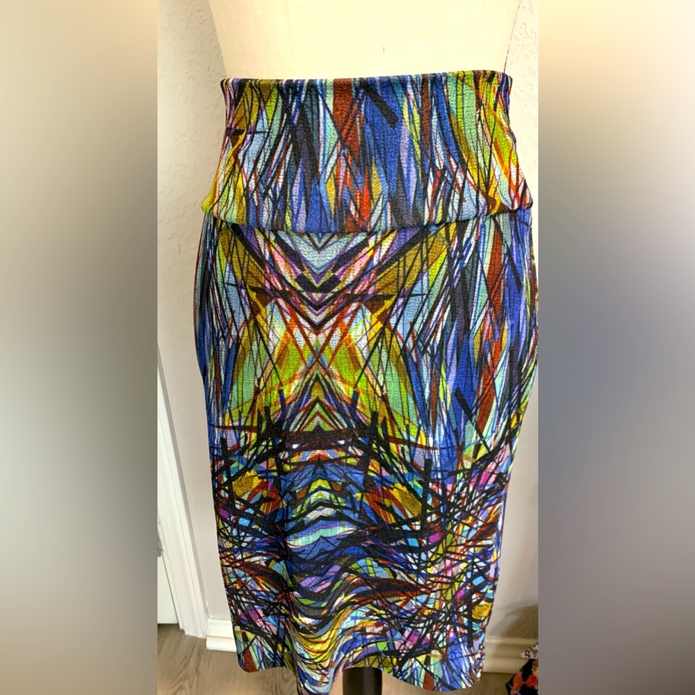 Stained Glass Cassie Skirt by LLR
